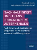 Cover: Nachhaltigkeit und Transformation im Unternehmen - Sch&auml;ffer-Poeschel