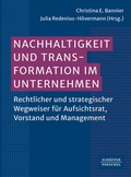 Cover: Nachhaltigkeit und Transformation im Unternehmen - Sch&auml;ffer-Poeschel