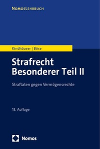 Bild: Strafrecht Besonderer Teil II - Nomos
