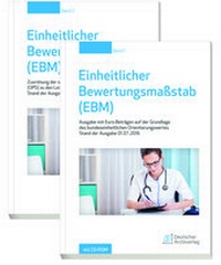 Abbildung von: Einheitlicher Bewertungsmaßstab (EBM) Stand 01.07.2016 - Deutscher Ärzteverlag