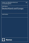 Cover: Deutschland und Europa - Nomos