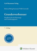 Cover: Grunderwerbsteuer - Carl Heymanns Verlag