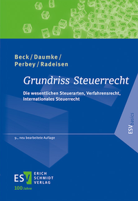 Bild vergrößern Bild: Grundriss Steuerrecht - Erich Schmidt Verlag