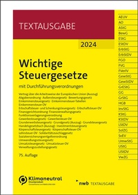 Abbildung von: Wichtige Steuergesetze - NWB
