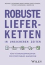 Cover: Robuste Lieferketten in unsicheren Zeiten - Wiley-VCH