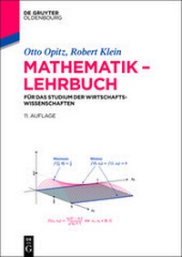 Enlarge image Cover: Mathematik - Lehrbuch - De Gruyter