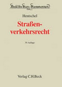 Abbildung von: Straßenverkehrsrecht - C.H.BECK