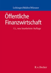 Bild vergrößern Bild: Öffentliche Finanzwirtschaft - R. v. Decker
