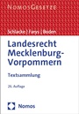 Bild: Landesrecht Mecklenburg-Vorpommern - Nomos