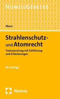 Abbildung von: Strahlenschutz- und Atomrecht - Nomos
