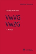 Abbildung von: Verwaltungs-Vollstreckungsgesetz/Verwaltungszustellungsgesetz: VwVG/VwZG - C.F. Müller