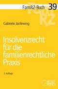 Cover: Insolvenzrecht f&uuml;r die familienrechtliche Praxis - Gieseking