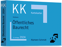 Abbildung von: Karteikarten Öffentliches Baurecht - Alpmann Schmidt