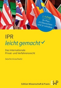 Enlarge image Cover: IPR - leicht gemacht - Edition Wissenschaft & Praxis