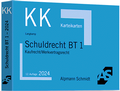 Cover: Karteikarten Schuldrecht BT 1 - Alpmann Schmidt
