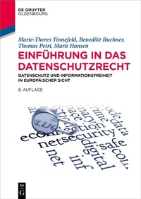 Abbildung von: Einführung in das Datenschutzrecht - De Gruyter