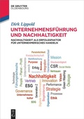 Cover: Unternehmensf&uuml;hrung und Nachhaltigkeit - De Gruyter