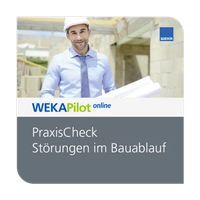 Bild vergrößern Bild: PraxisCheck Störungen im Bauablauf Online - WEKA