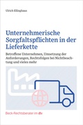 Cover: Unternehmerische Sorgfaltspflichten in der Lieferkette - dtv