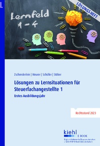 Abbildung von: Lösungen zu Lernsituationen für Steuerfachangestellte 1 - Kiehl