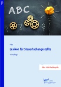 Cover: Lexikon f&uuml;r Steuerfachangestellte - Kiehl