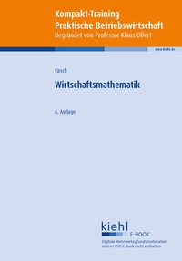 Abbildung von: Wirtschaftsmathematik - Kiehl