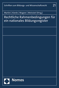 Abbildung von: Rechtliche Rahmenbedingungen für ein nationales Bildungsregister - Nomos
