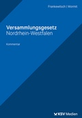 Abbildung von: Versammlungsgesetz Nordrhein-Westfalen - Kommunal- und Schul-Verlag