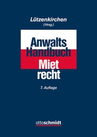 Cover of  Anwalts-Handbuch Mietrecht - Otto Schmidt Verlag