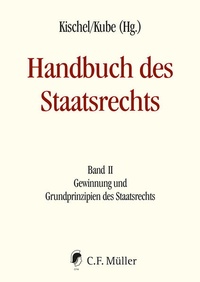 Abbildung von: Handbuch des Staatsrechts - C.F. Müller