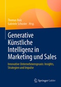 Cover: Generative K&uuml;nstliche Intelligenz in Marketing und Sales - Springer Gabler