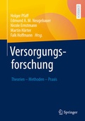 Cover: Versorgungsforschung - Springer