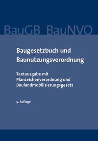 Abbildung von: Baugesetzbuch und Baunutzungsverordnung - SV SAXONIA