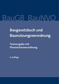 Abbildung von: Baugesetzbuch und Baunutzungsverordnung - SV SAXONIA