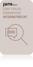 Cover: juris PraxisKommentar Internetrecht - Juris
