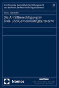 Cover: Die Anfallberechtigung im Zivil- und Gemeinn&uuml;tzigkeitsrecht - Nomos