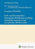 Cover: Farb- und Formmarken - Carl Heymanns Verlag