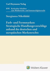 Enlarge image Cover: Farb- und Formmarken - Carl Heymanns Verlag