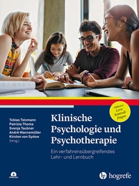 Abbildung von: Klinische Psychologie und Psychotherapie - Hogrefe