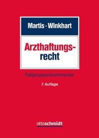 Abbildung von: Arzthaftungsrecht - Otto Schmidt Verlag