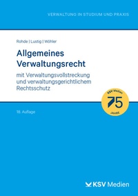 Abbildung von: Allgemeines Verwaltungsrecht - Kommunal- und Schul-Verlag
