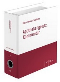 Abbildung von: Apothekengesetz Kommentar - Deutscher Apotheker Verlag