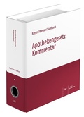 Cover: Apothekengesetz Kommentar - Deutscher Apotheker Verlag