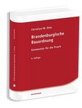 Cover: Brandenburgische Bauordnung - Buch mit eBook - SV SAXONIA