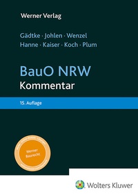 Abbildung von: BauO NRW - Werner