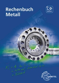 Enlarge image Cover: Rechenbuch Metall - Europa-Lehrmittel
