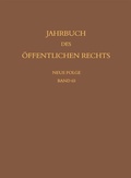Cover: Jahrbuch des &ouml;ffentlichen Rechts der Gegenwart. Neue Folge - Band 65 - Mohr Siebeck