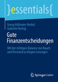 Cover: Gute Finanzentscheidungen - Springer Gabler