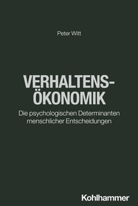 Enlarge image Cover: Verhaltensökonomik - Kohlhammer