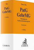 Cover: Patentgesetz, Gebrauchsmustergesetz - C.H.BECK